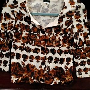 J crew crop sweater